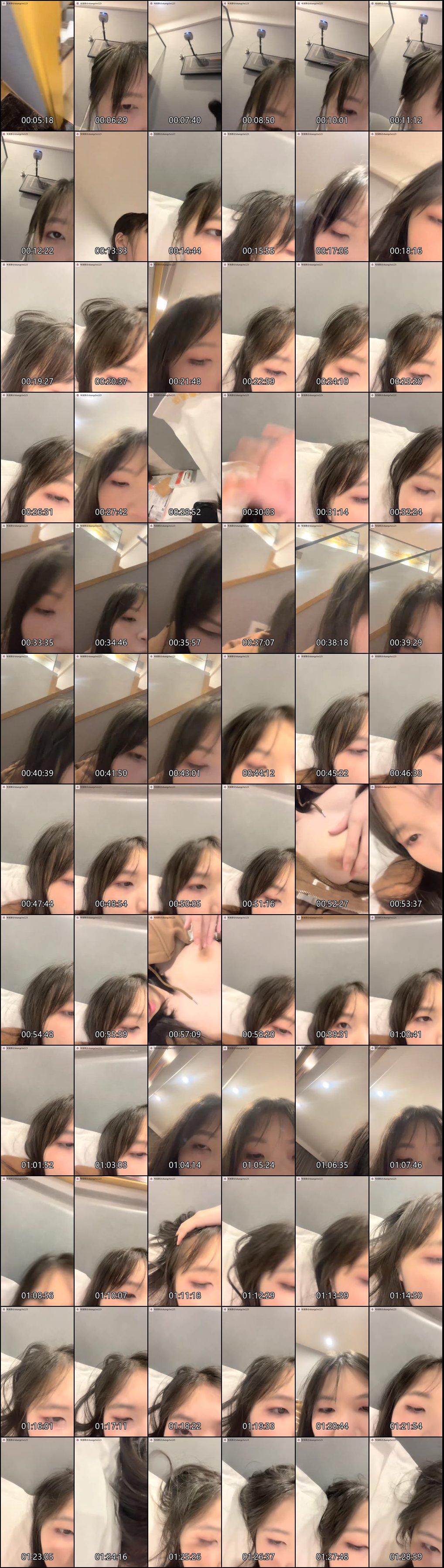 小妲己 主播 草莓糖豆豆 3P新人学妹，刚下海就3P，无套被干7