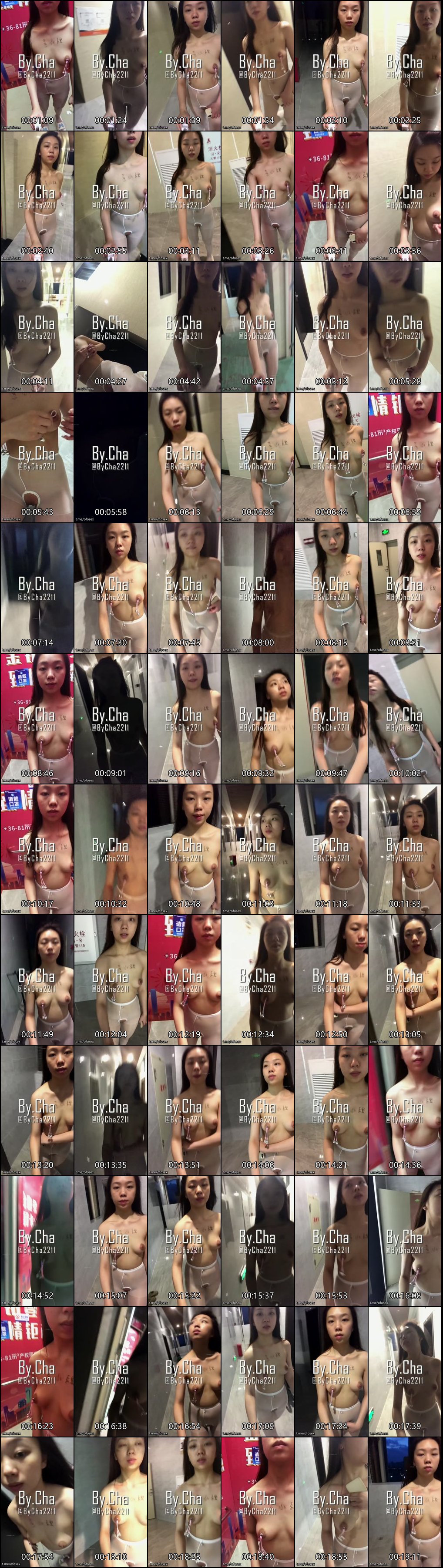 推特 查小理 吴晗 露出 新增新春福利2部，吴晗潘悦，公众场合露出勾搭，不带任何衣服全裸逛楼道进电梯1