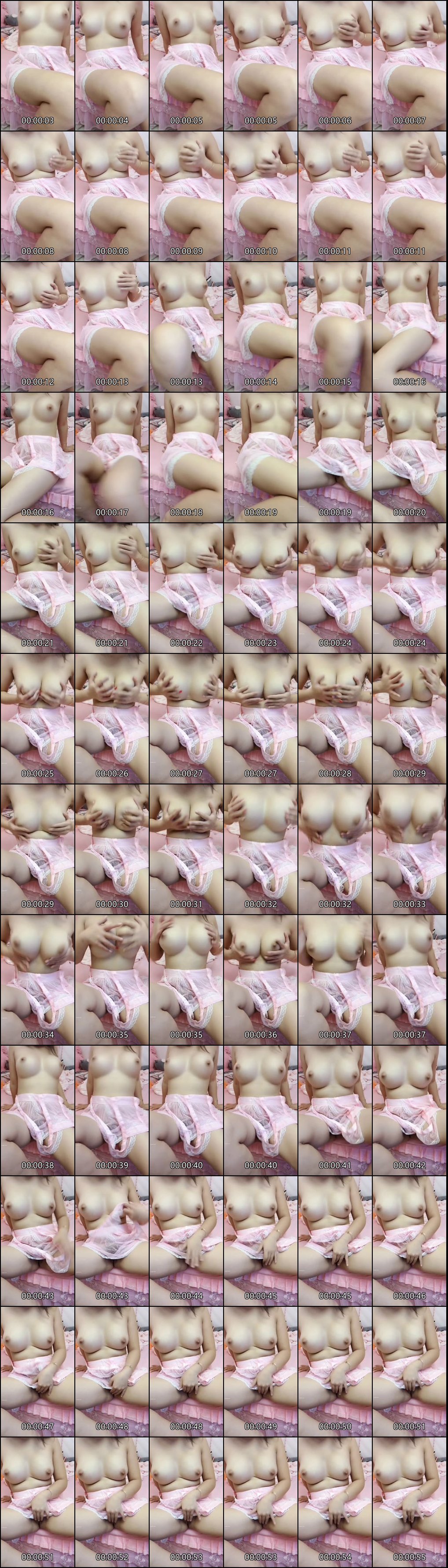 快手 软妹小涵涵 瑜伽裤 合集1抖奶摇臀，三点全露，道具自慰1