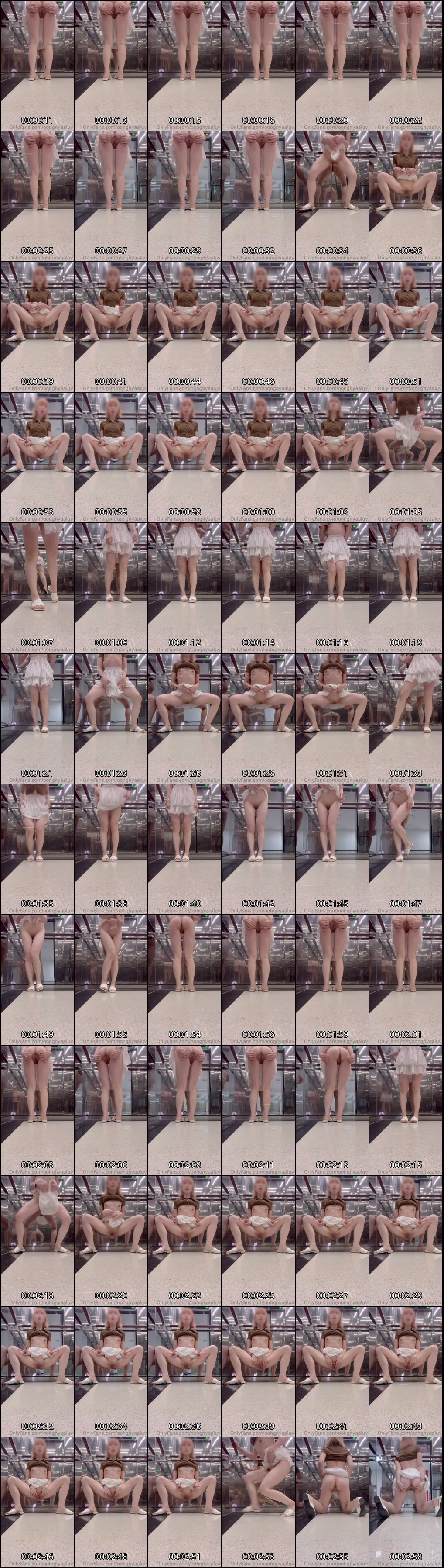 onlyfans 露出 oongnyaaluv 合集1反差小萝莉，露出自慰，双人啪啪2