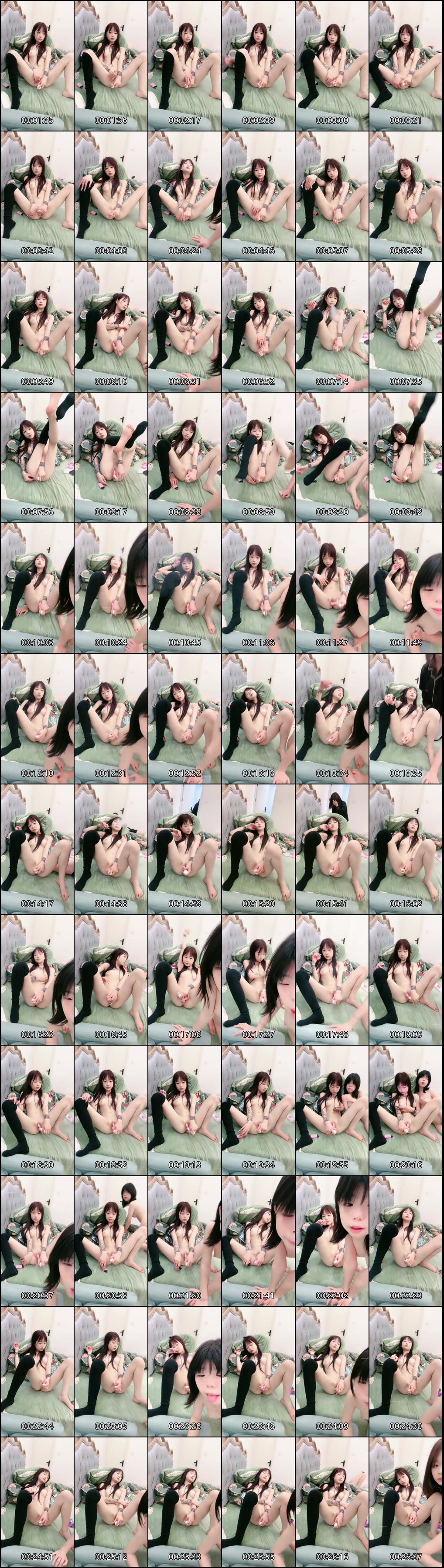 小妲己 主播 可妮酱 女同 3P刚成年下海，3个萝莉小白虎，玩逼自慰，女女互操，找男的玩3P