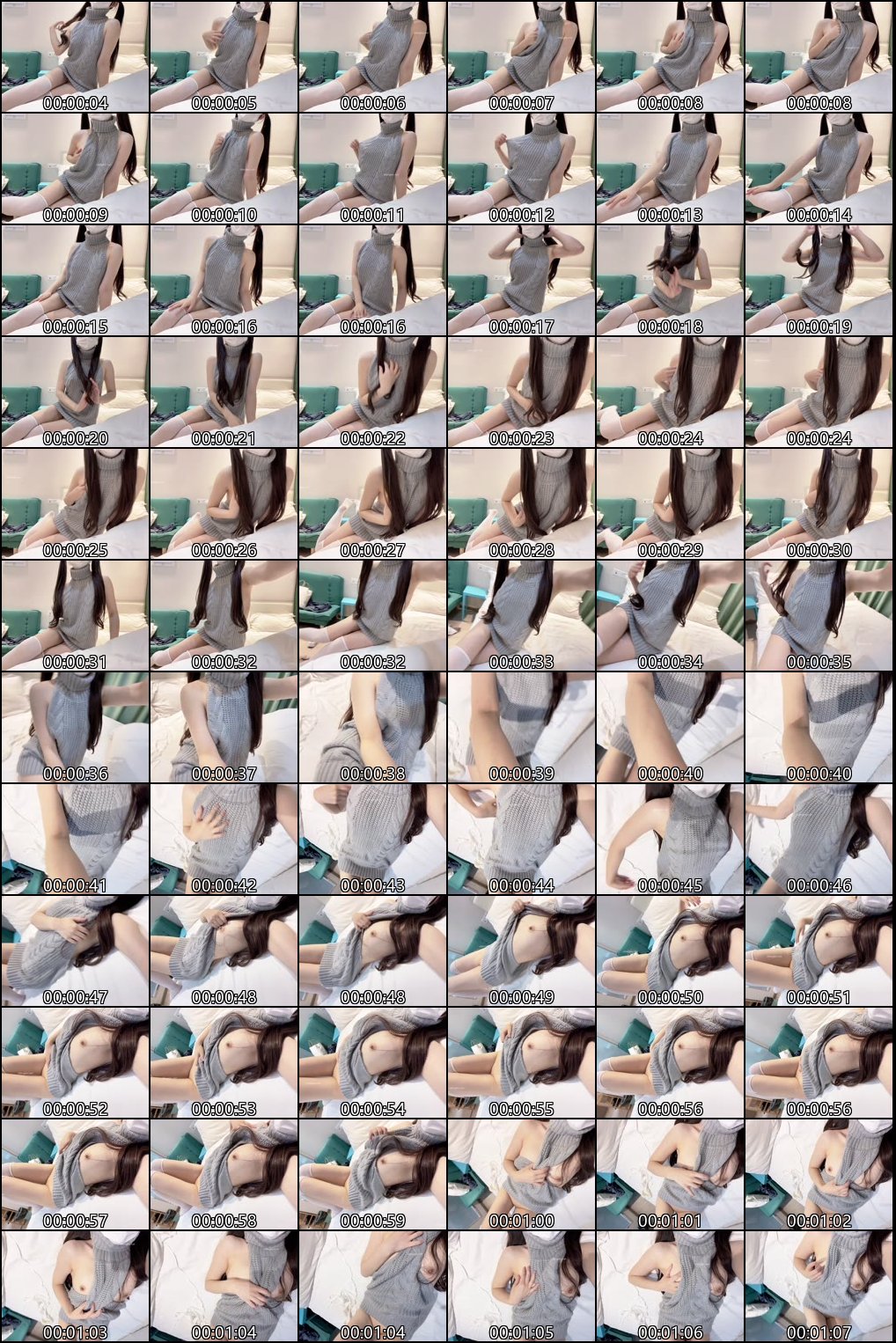 蔡小熊 小野樱 双马尾学生妹 露背毛衣自慰1