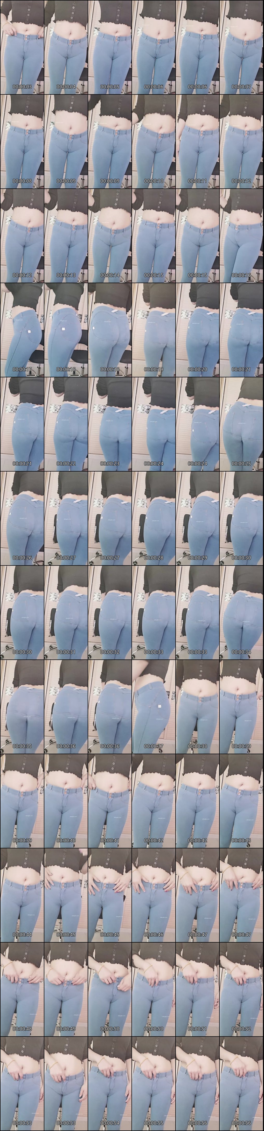 快手 花花嗨 瑜伽裤 巨乳 私人定制 合集4丰乳肥臀，瑜伽裤牛仔裤，骆驼趾扭胯