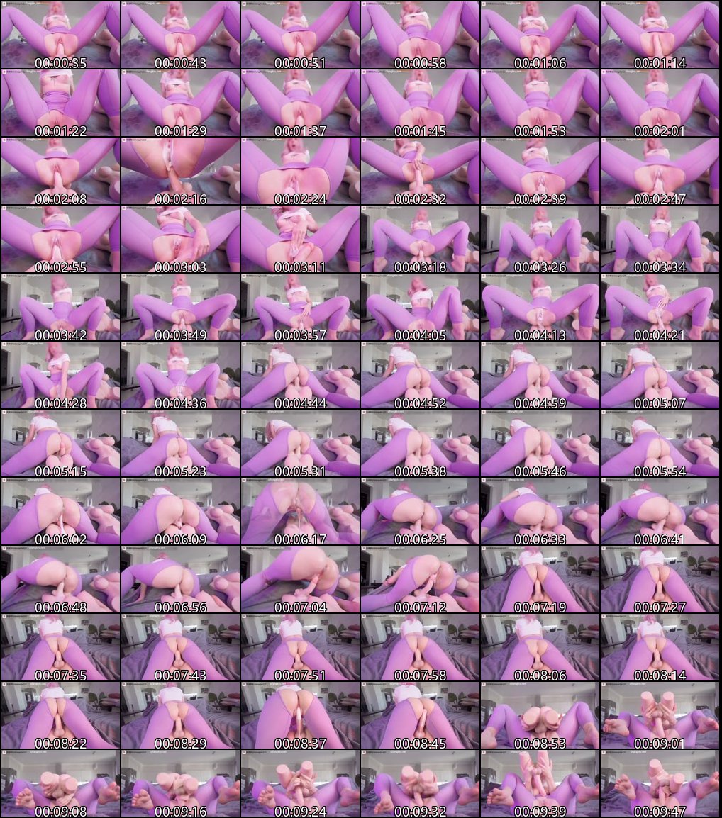 推特 onlyfans creamyspot 巨尻骚姬，大屁股肥臀后入，幻龙肉棒极速插入射飞10