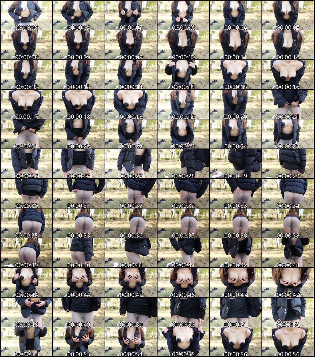 云宝宝er 野外草地露出