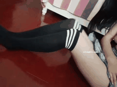 抖音 西西 萌妹西西 私人定制童颜夹子，揉胸自慰6