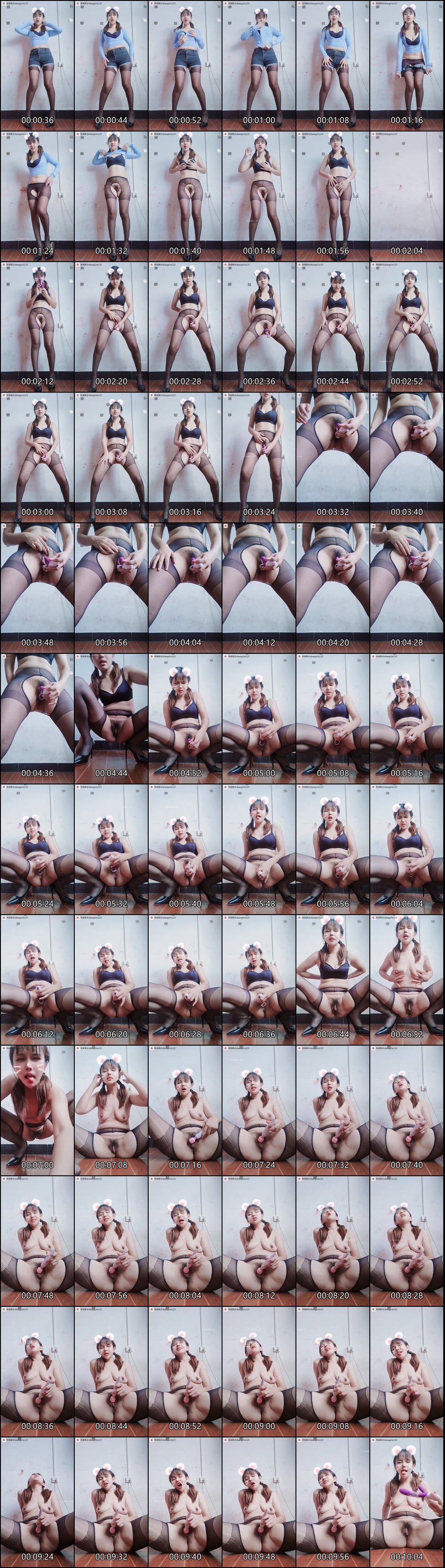 快手 张丽 裸舞定制私拍，脱衣换装动感裸舞，自插骚叫流白浆66