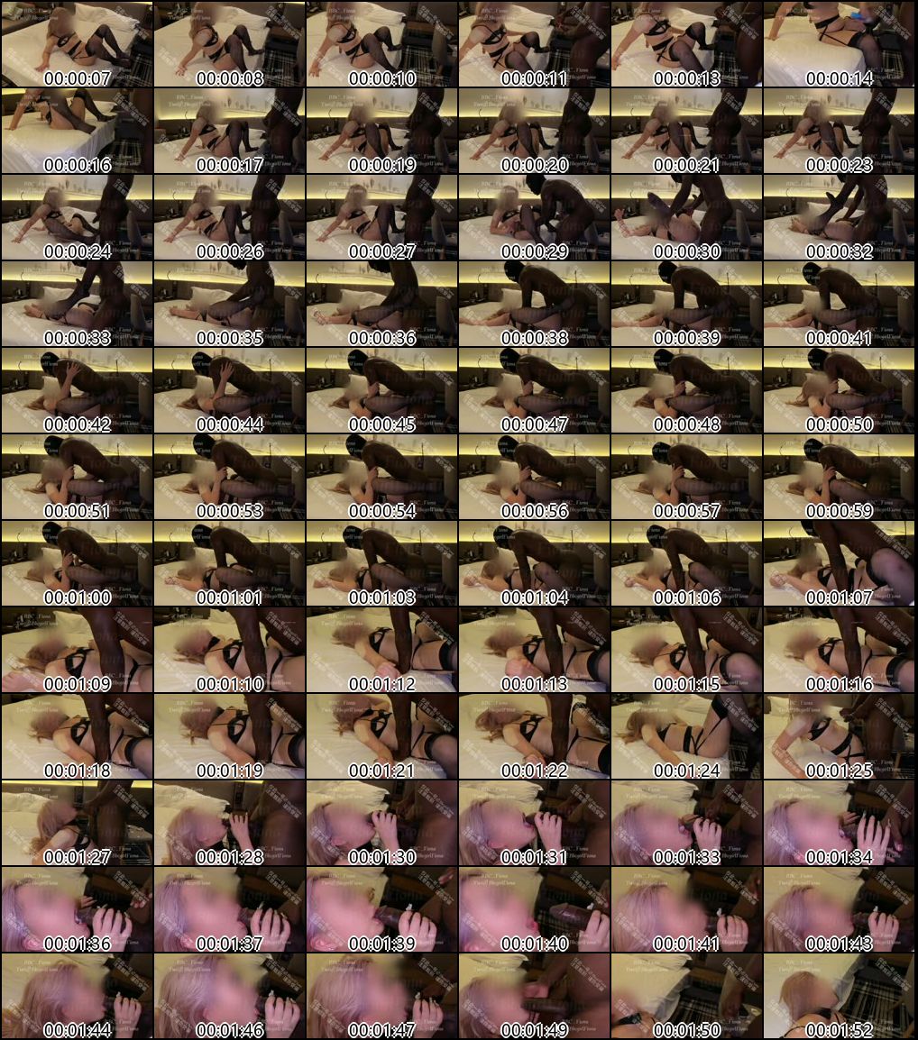 推特热门媚黑大学生Fiona多部精彩长视频合集_1