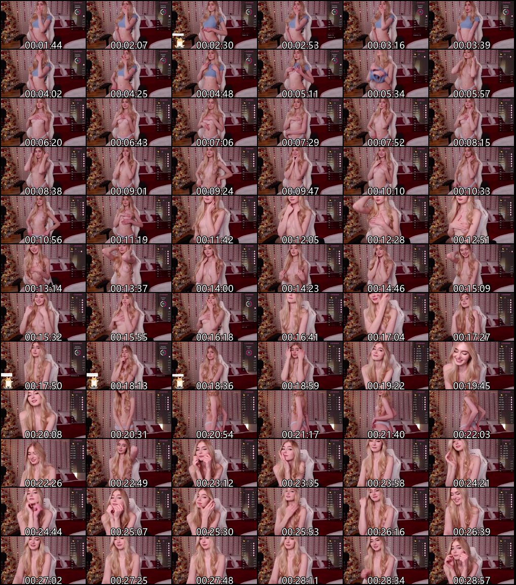 欧美高颜值主播VonnaLein极品身材精彩合集