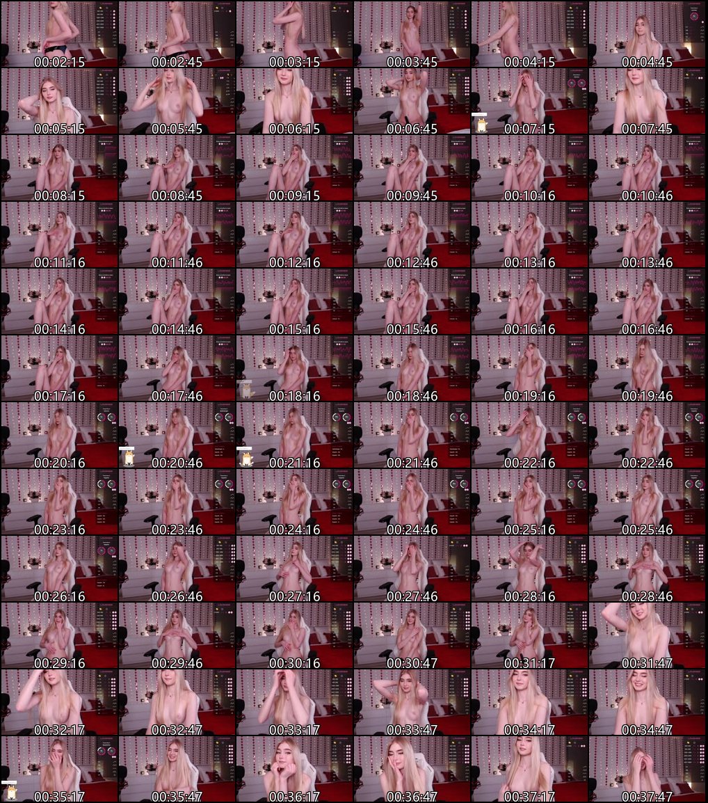 欧美英国颜值主播VonnaLein极品身材精彩合集_1