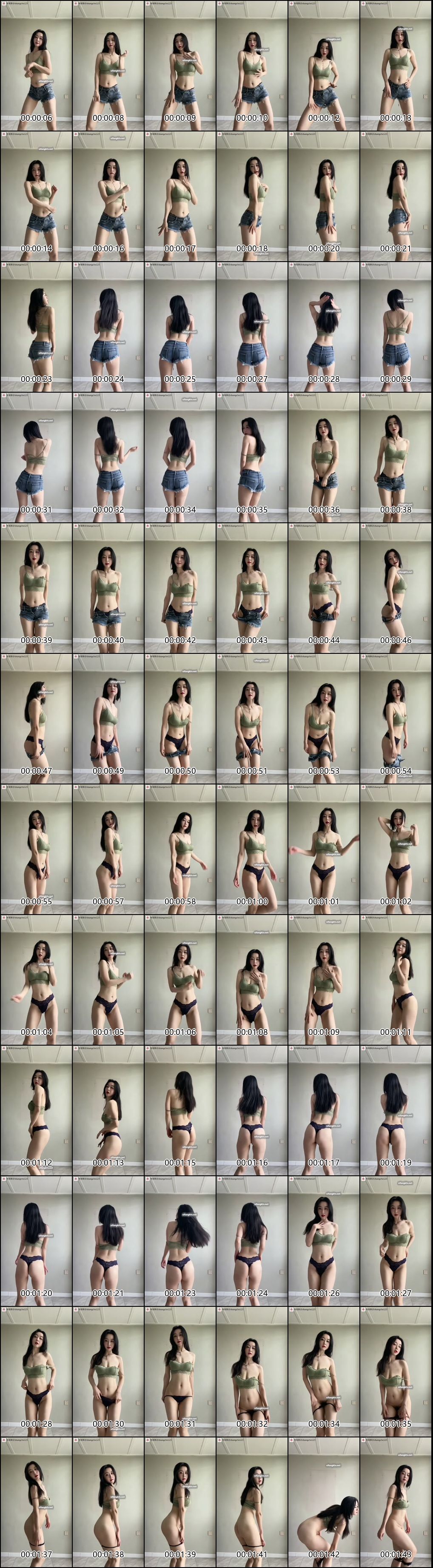 抖音风新晋顶级舞者激情摇臀展示