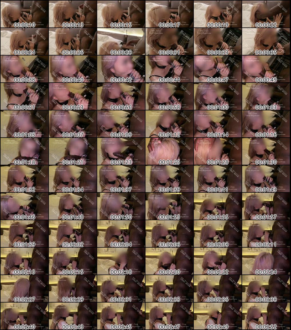 推特热门媚黑大学生Fiona最新长视频合集