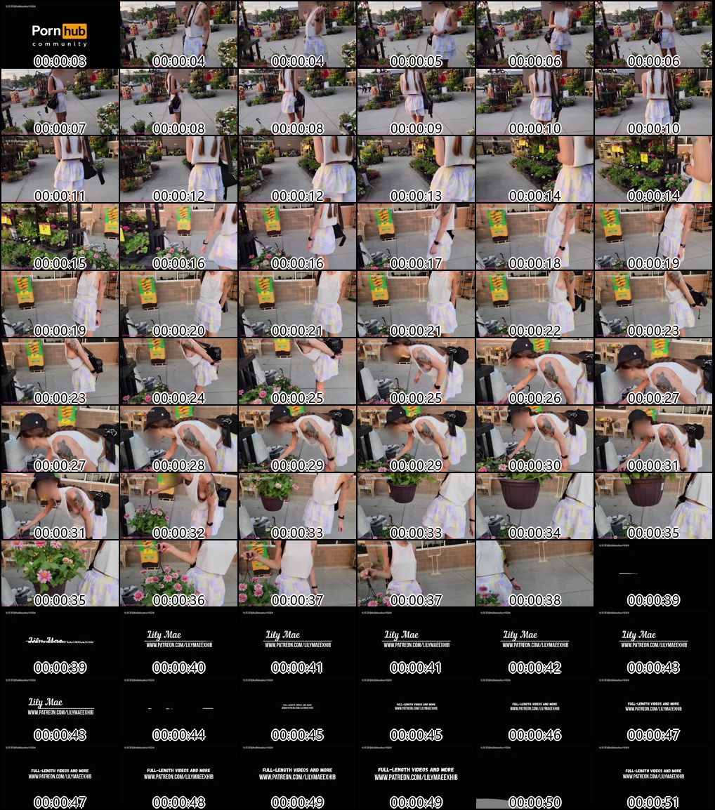 P站LilyMaeExhib多场合露出爱好者精彩合集_10