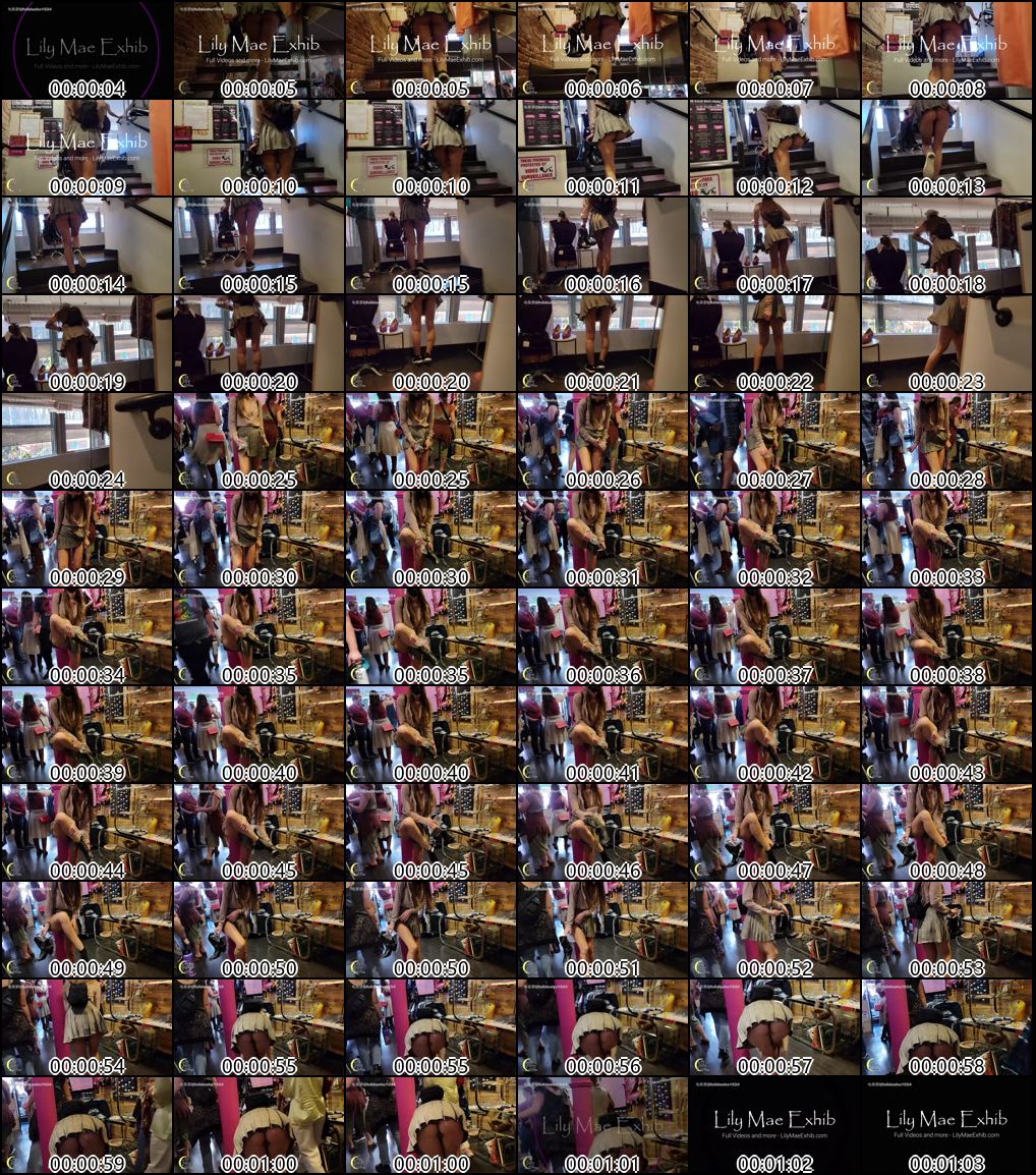 Lily Mae Exhib_多场合露出爱好者精彩合集