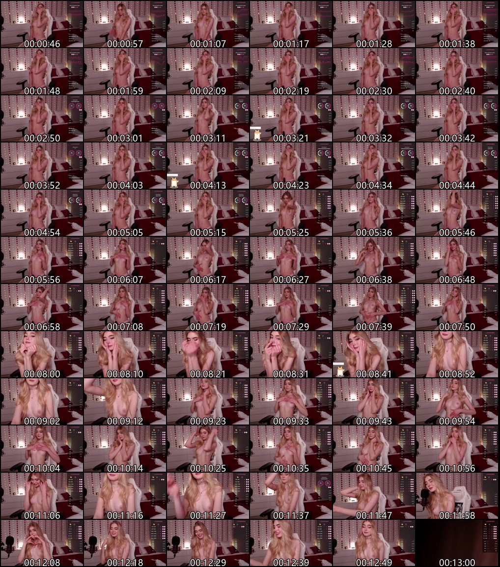 欧美颜值主播VonnaLein精彩合集_极品身材尽显魅力