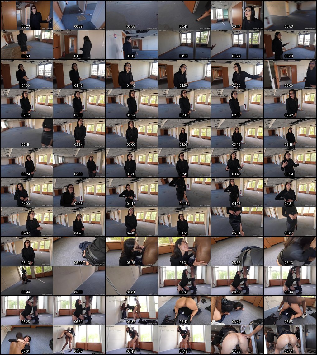 Laure Zecchi：欧美眼镜御姐制服高跟鞋诱惑，站姿口交后入狂野高潮