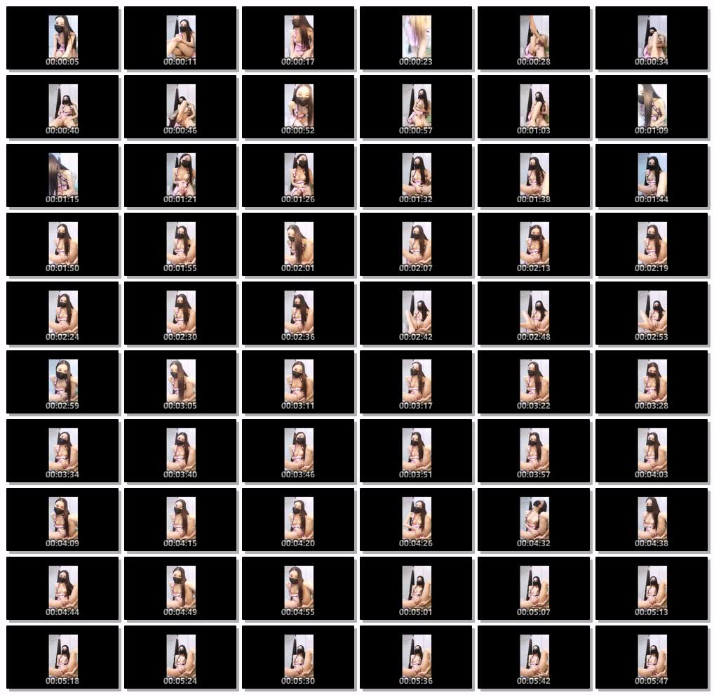 黑长直粉色情趣内衣自慰直播