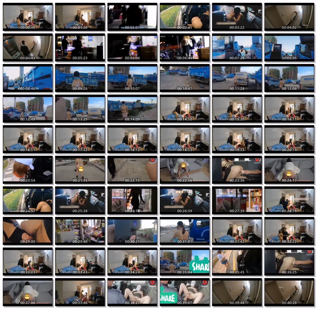 极限露出，在路人面前露逼露奶