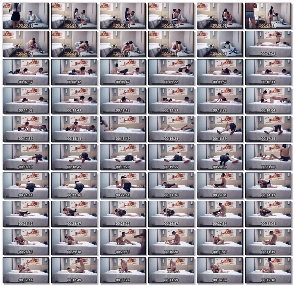 约到长腿妹子，穿上黑丝袜后帮乳推舔菊，再大力猛操让她呻吟娇喘