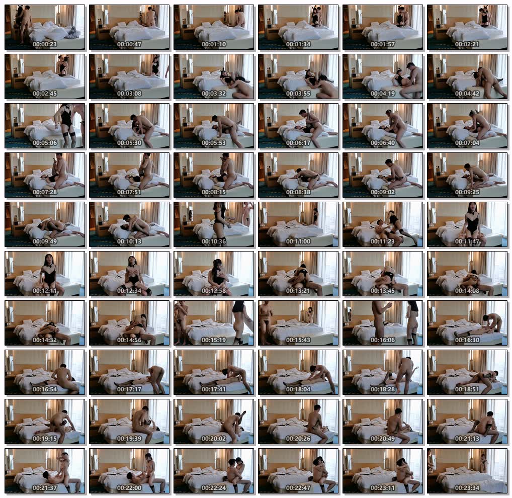 情侣扮演花花公子与兔女郎激情啪啪为平淡的感情加温