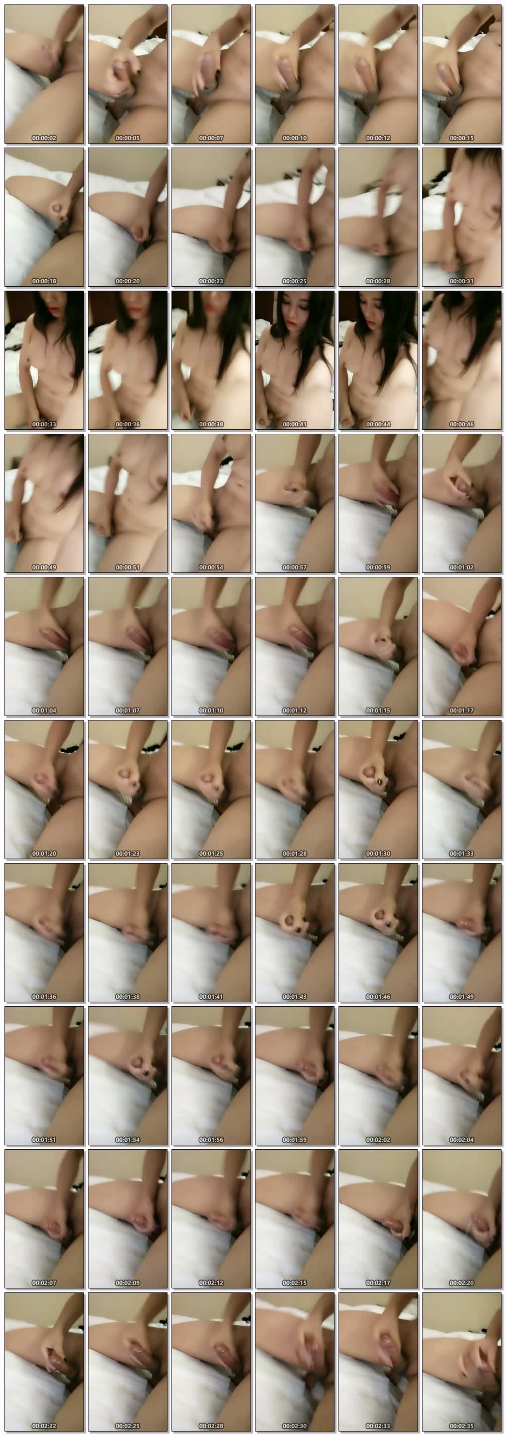 -国产比女人还美的TS人妖米兰独自一人在酒店寂寞的撸射，说自己喜欢吃大JB