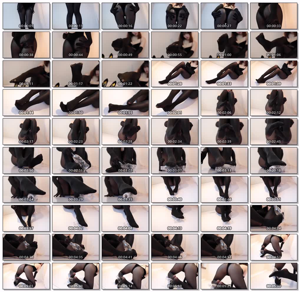 黑丝配兔女郎装扮完美萝莉